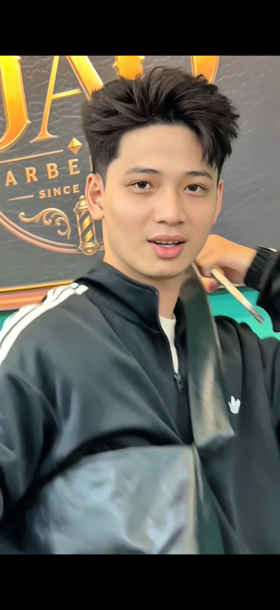 Mẫu tóc nam sau khi tạo kiểu tại Đạo BarberShop