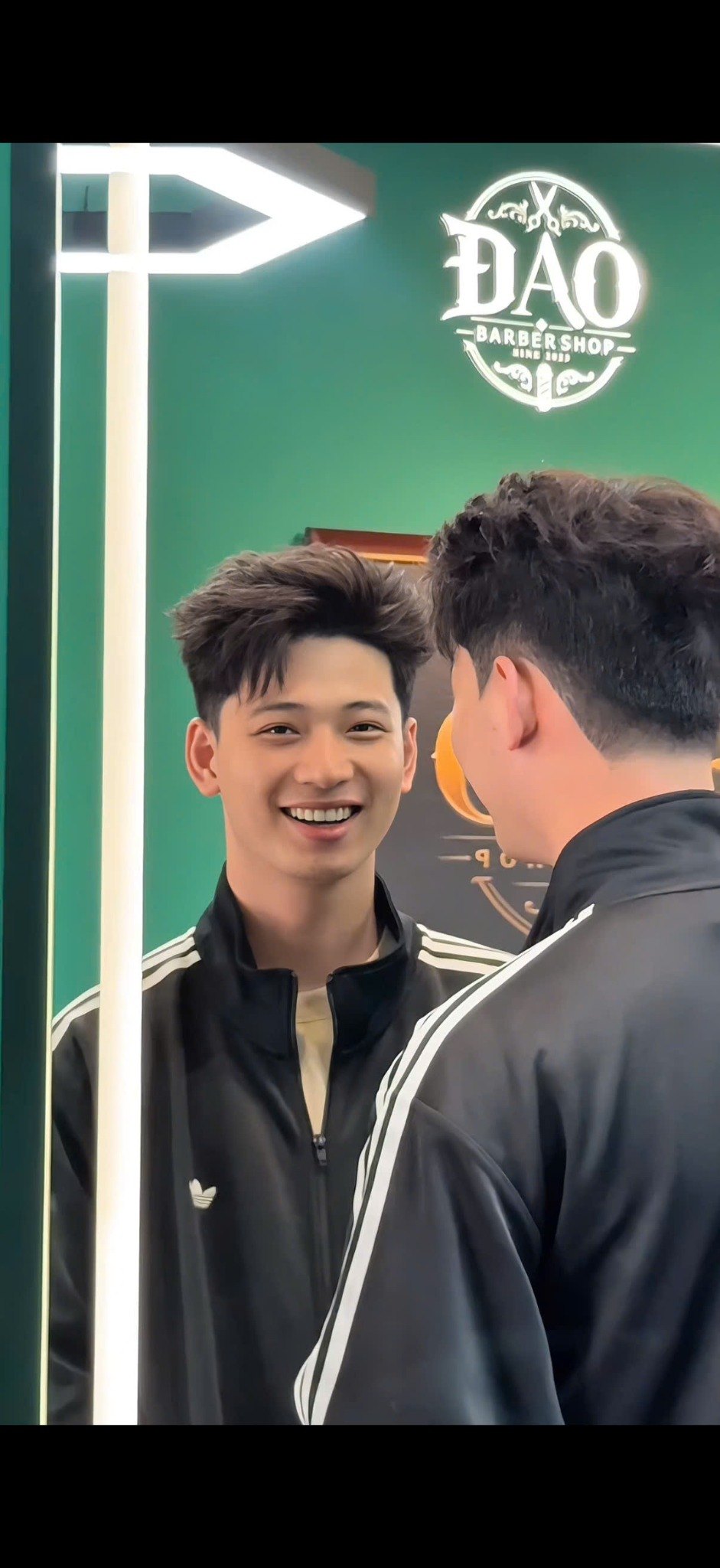Mẫu tóc nam sau khi cắt tại Đạo BarberShop