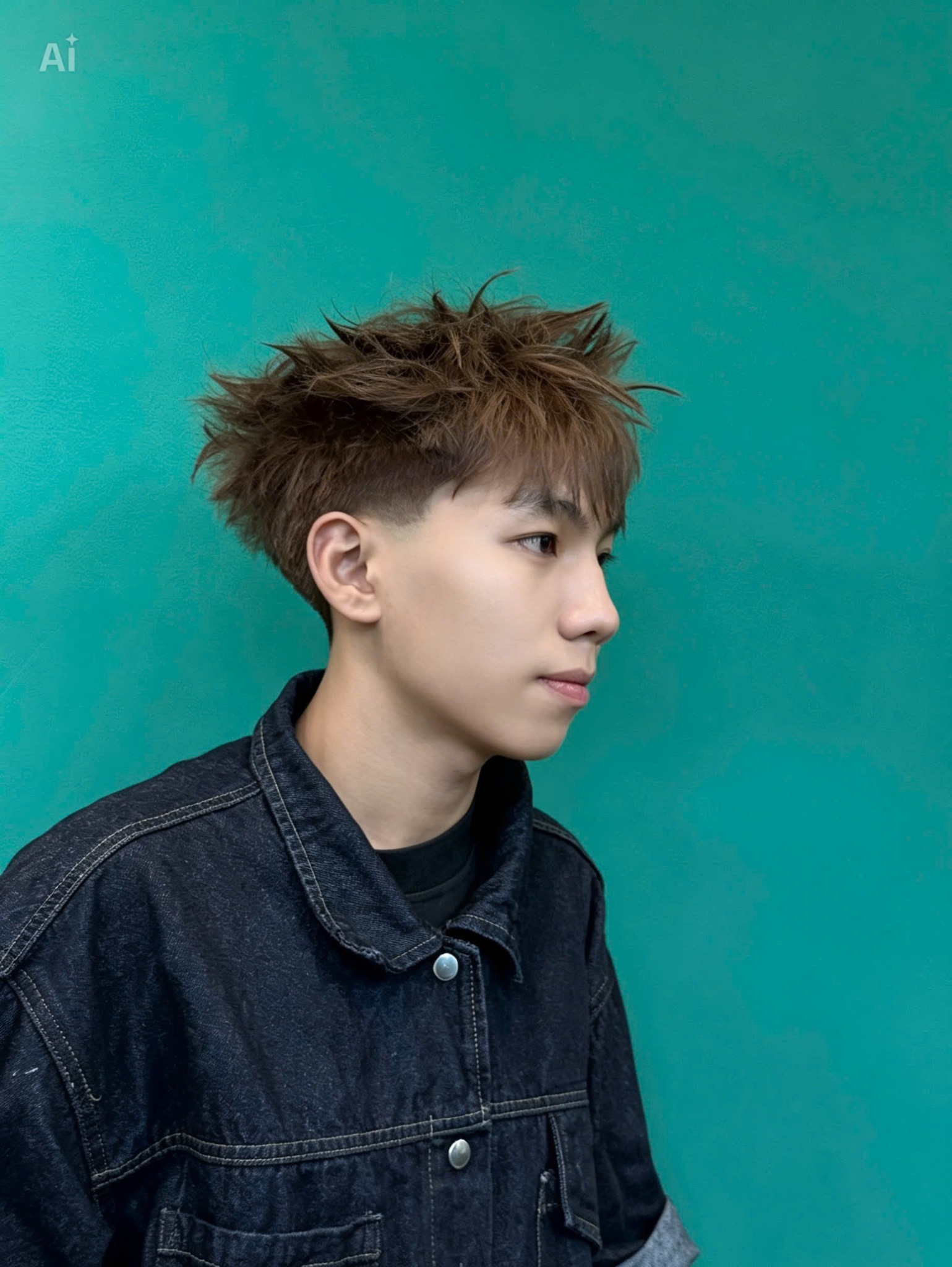 Mẫu tóc nam texture nhìn ngang tại Đạo BarberShop